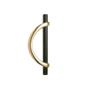 Pikkukuva 1 / 10: Oven kahva Kaapin kahva GOLD&BLACK 96MM gold&black 96mm