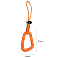 Miniatyrbilde 3 av 10: Fest quickdraw Shackle Carabiner Clip ARMY GREEN REFLECTIVE Army Green Reflective-Reflective