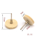 Miniatyrbillede 1 af 6: 2 stk. poleringshjul klud polerhjul A A A