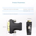 Miniatyrbilde 2 av 8: HDMI-adapter DVI-adapter A A A