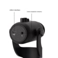 Miniatyrbillede 6 af 10: USB kondensatormikrofon Dynamisk mikrofon SORT black