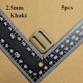 Miniatyrbild 1 av 10: 5st Tri Glide Slider Stege Låsspännen KHAKI 2,5MM Khaki 2.5mm