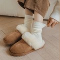 Miniatyrbillede 9 af 10: Lange strømper Cashmere Uldstrømper SORT black