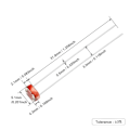Miniatyrbillede 2 af 6: 20 stk 5mm 1ohm fotomodstand LDR modstand 5528 GL5528