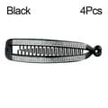 4 kpl Hiusneula Banaani Hiusklipsi MUSTA 4 KPL 4 KPL Black 4Pcs-4Pcs