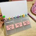 Pikkukuva 3 / 8: Savings Binder 52 Week Savings Challenge Money-Saving Organizer