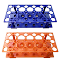 Miniatyrbild 1 av 7: 2 ST Teströrsställ Centrifugerrörhållare Laboratorieplast 2PCS