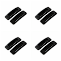 Miniatyrbilde 1 av 10: 8 STK Håndtak Skap Håndtak SORT 8 STK 8 STK Black 8Pcs-8Pcs