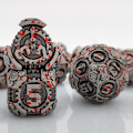 Pikkukuva 4 / 10: 7 kpl metallinoppaan set , hopea silver