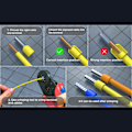 Miniatyrbilde 4 av 10: 1200 STK Ferrule Crimping Tools Set Crimptang End Cord Lug