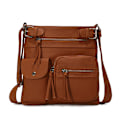 Miniatyrbillede 2 af 11: Multifunktionelle Skuldertasker Dame Diagonal Tasker BRUN Brown