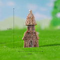 Miniatyrbillede 1 af 10: Husfigurer Stråtækt sommerhus TYPE C TYPE C Type C