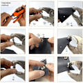 Pikkukuva 2 / 5: Heavy Duty Snap Fastener Tool Snap Button -asennustyökalu