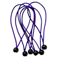 Miniatyrbillede 5 af 10: 5 stk Elastisk rebbold Bungee snor GUL Yellow