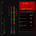 Miniatyrbilde 6 av 10: LED Fishing Smart Float Top Elektronisk flytebøye A07 A07 A07 A07 A07-A07