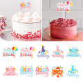 Miniatyrbilde 9 av 10: 10 stk Cake Topper Kakedekorasjonsflagg 02 02 02