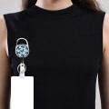 Miniatyrbilde 9 av 9: Butterfly Lanyard Clip navnelappholder STYLE-9 STYLE-9 Style-9