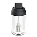 Miniatyrbillede 1 af 10: Krydderiboks i glas SORT C C black C-C