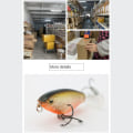 Miniatyrbilde 10 av 10: Propell Warbler lokke Overflate agn 6,5G 8CMB B 6.5g 8cmB