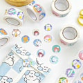 Miniatyrbillede 5 af 8: Animal Stickers Forseglingsmærke STYLE 2 STYLE 2 Style 2