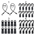 Miniatyrbillede 2 af 10: Kajak-pagajsnor kano rebholder 10 STK 4 4 10pcs4