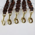 Miniatyrbilde 4 av 10: Hundebånd Hunder Lange bånd LBRASS HOOK MESSING HOOK LBrass Hook