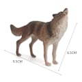 Miniatyrbillede 3 af 7: 2stk Dyr Figurer Miniature Legetøj 7,5X5CM 7.5X5CM