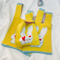 Pikkukuva 6 / 10: Knit Handbag Knot Wrist Bag KELTAINEN M yellow M
