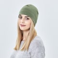 Miniatyrbillede 7 af 10: Vinterbeanie tyk kasket SORT black