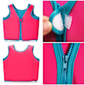 Miniatyrbillede 8 af 10: Børneredningsvest Flydevest RED M red M