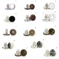 Miniatyrbild 2 av 10: Knappar Jean Button Pins 1 1