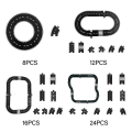 Pikkukuva 2 / 10: Liikennelelusarja set palapeli Roadway 8kpl 8kpl 8PCS
