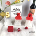 Miniatyrbillede 6 af 8: Antal lysforme silikoneforme 2 2 2