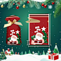 Miniatyrbilde 7 av 7: 50 stk Julegodteripose Julemballasjeposer C C C