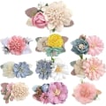 Miniatyrbillede 3 af 10: 2 STK Hårspænder Blomsterclips Hårspænder DESIGN 7 DESIGN 7 Design 7