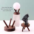 Miniatyrbilde 4 av 10: Crystal Bal Display Stand Crystal Ball Base M M