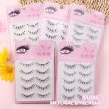 Miniatyrbilde 4 av 8: Manga Lashes falske øyevipper W17 W17 W17