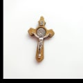 Miniatyrbillede 2 af 5: 15 Stk Trækors Religiøse Krucifiks Charms Mand Liggende på