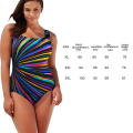 Miniatyrbillede 2 af 10: Monokini Bikini Dame Badedragt 2XLTYPE3 TYPE3 2XLType3