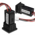 Miniatyrbild 8 av 8: USB Biloplader Telefonoplader Bilhurtigoplader 1pcs
