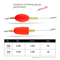 Miniatyrbild 8 av 10: Fiskeflottar Viktade Popping Floats CYLINDER CYLINDER Cylinder