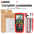 Miniatyrbillede 1 af 10: Digital Multimeter Multimetro Meter RØD Red