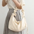 Miniatyrbillede 4 af 10: Håndtaske Fold Cross-body taske SORT black