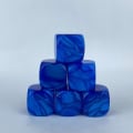 Miniatyrbillede 1 af 10: 10 Stk/sæt DND Terning Polyhedral Terning BLÅ BLÅ Blue