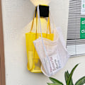 Miniatyrbild 8 av 10: Mesh Handväska GUL yellow