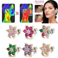 Pikkukuva 9 / 10: Ions nuorentava Tourmaline Stud Infrapuna Lymphvity -korvakorut Multicolor