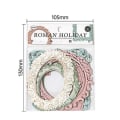 Miniatyrbillede 2 af 10: Hul præget fotoramme DIY Craft Cardstock Paper 3 3 3