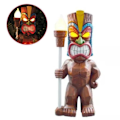 Miniatyrbillede 8 af 8: Totem Figur Ornamenter LED Lys SMILE TOTEM SMILE TOTEM Smile Totem