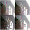 Miniatyrbillede 8 af 10: Sun Catchers Smile Face Moon 3 3