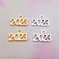 Miniatyrbillede 4 af 10: 100 stk. Souvenirvedhæng 2023 kvast STYLE-3 STYLE-3 Style-3